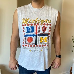 Michigan Basketball 1992 Finals tank